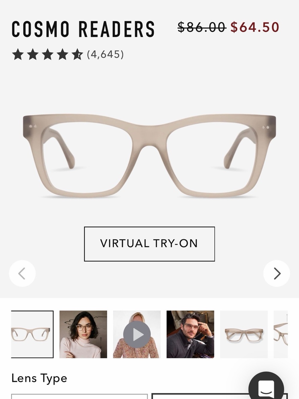 Look Optic Cosmo Progressive Reading Glasses
